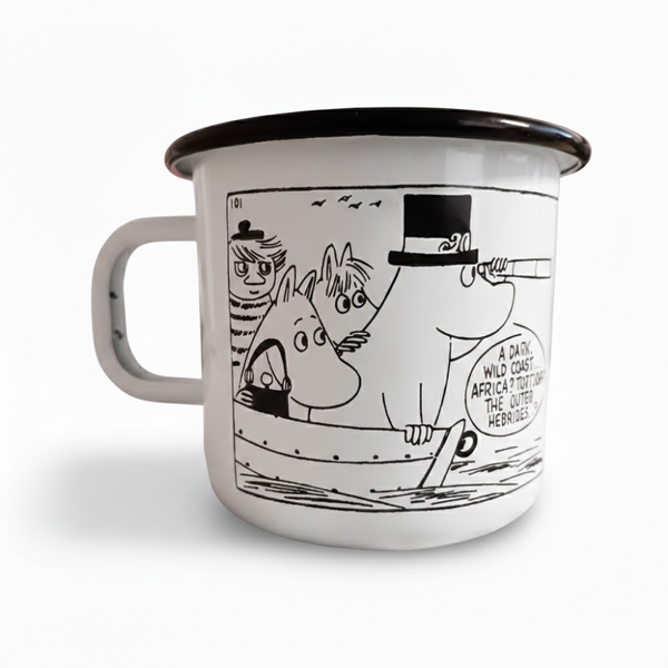 Muurla Moomin Enamel Mug Comic #4 (Limited Edition)