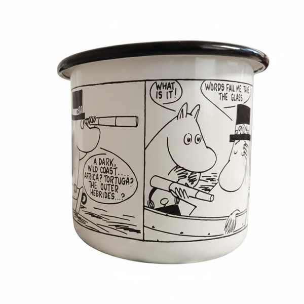 Muurla Moomin Enamel Mug Comic #4 (Limited Edition)