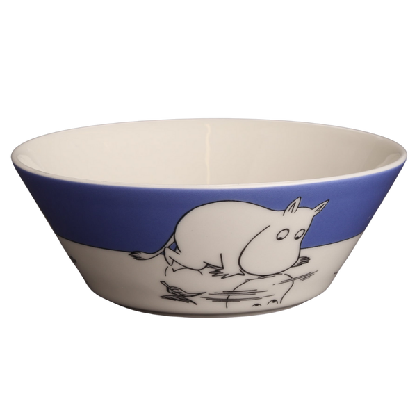 Arabia Moomin Bowl Moomintroll on Ice (Classic)