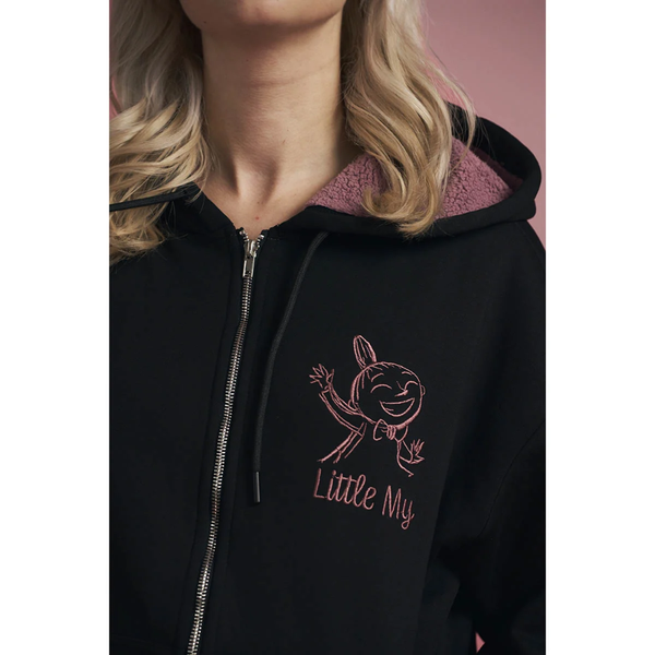 Little My Enna Winter Hoodie, Black