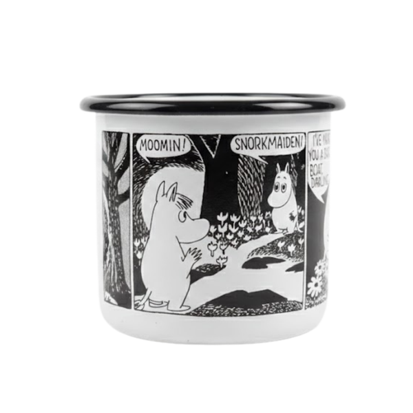 Muurla Moomin Enamel Mug Comic #1 (Limited Edition)