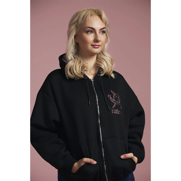 Little My Enna Winter Hoodie, Black