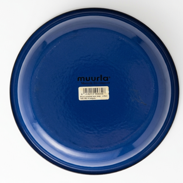 Moomin In the Archipelago Enamel Plate, 18 cm