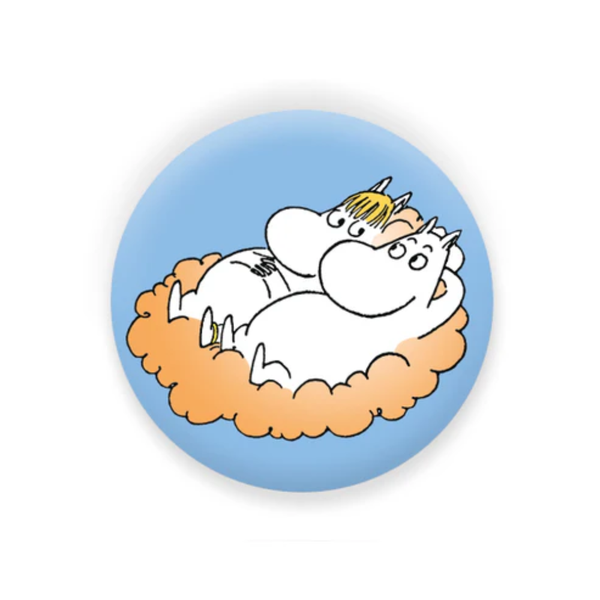 Moomin magnet, on a cloud