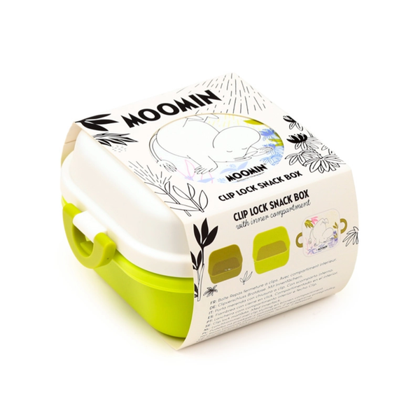 Moomin Clip Lock Stacked Bento Snack Lunch Box