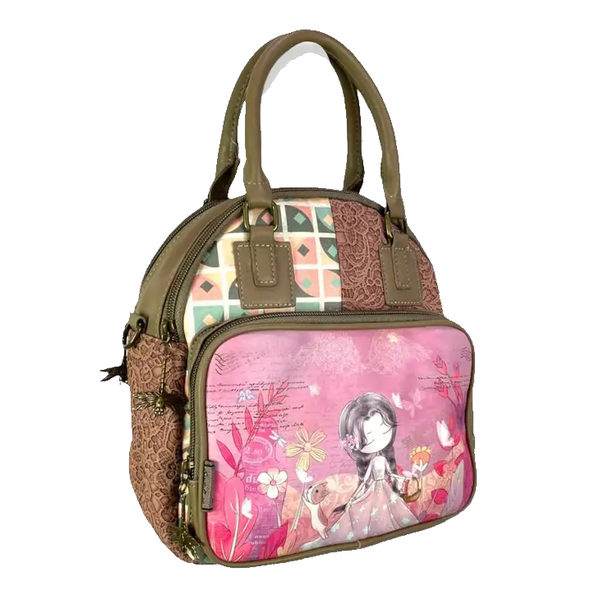 Sweet & Candy  handbag/shoulder bag/backpack Flower Meadow, pink