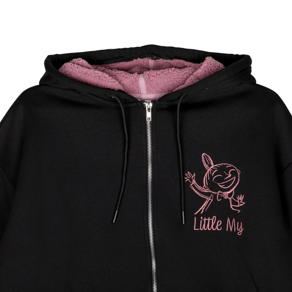 Little My Enna Winter Hoodie, Black