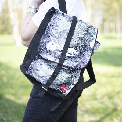 Moomin backpack, black