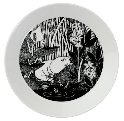 Collector's Edition Fazer and Moomintroll dreaming plate 2-pack, part 1/10