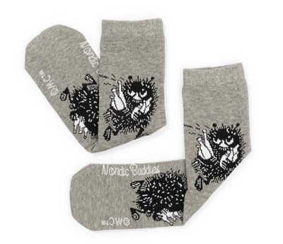 Nordicbuddies Stinky on the Run women's socks, Grey