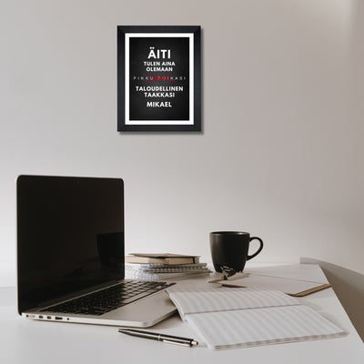 Custom Financial Burden, poster, starting at 6,90&euro;