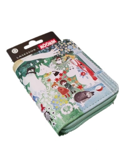 Lasessor Moomin wallet Dangerous Journey, green