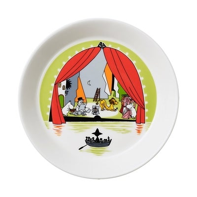 Arabia Moomin plate 2017 Summer theater