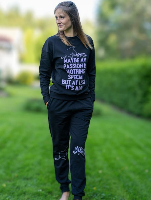 KiOma Moomin adult's sweatpants, Eden, Brave