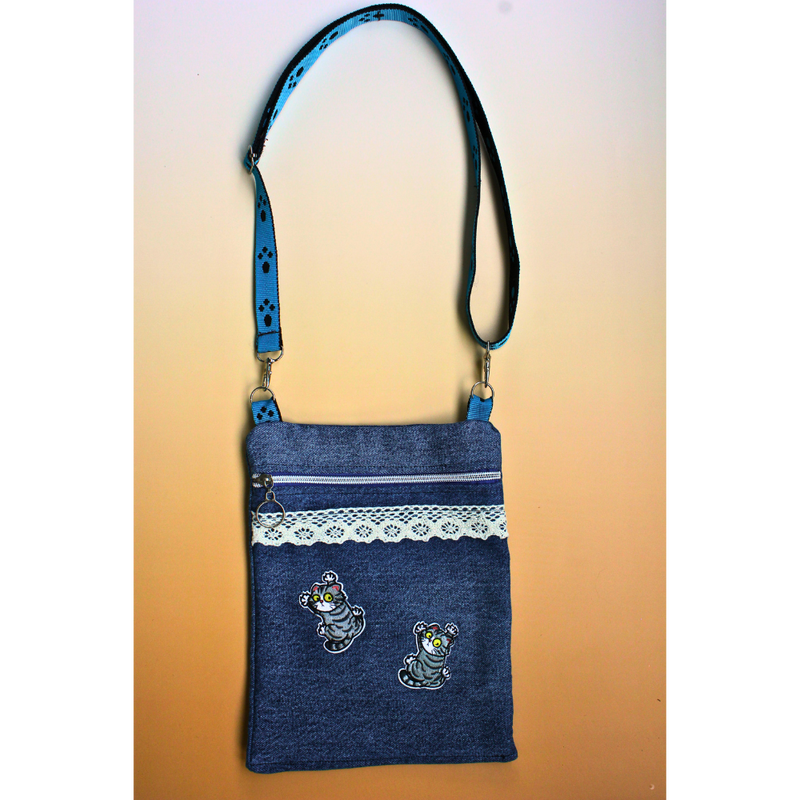 Ihanaiset&reg; Farkkulaukku Hupsut Kissat