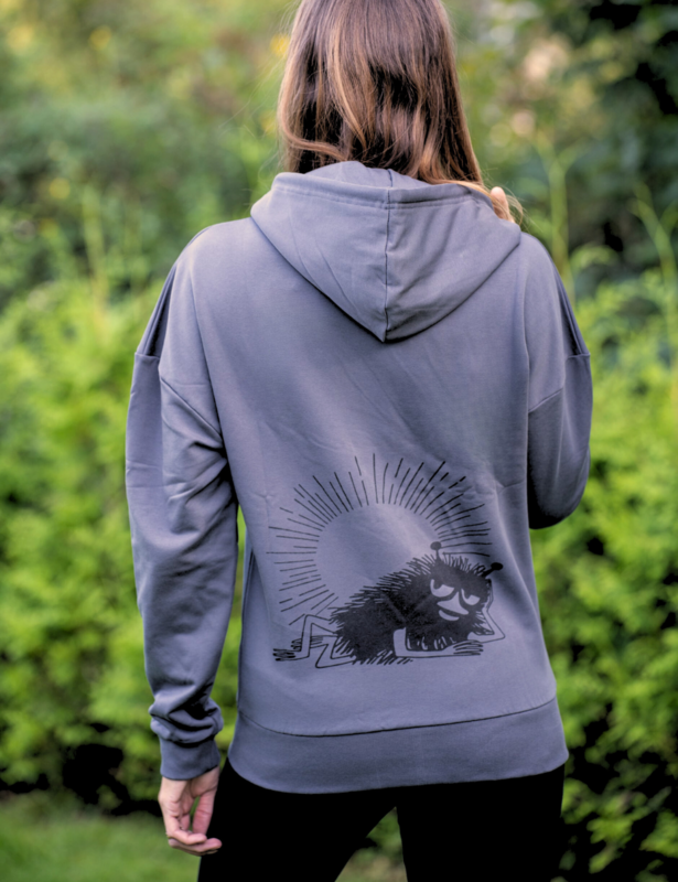 KiOma Moomin adults' hoodie, Myrsky, Stinky, XS-L