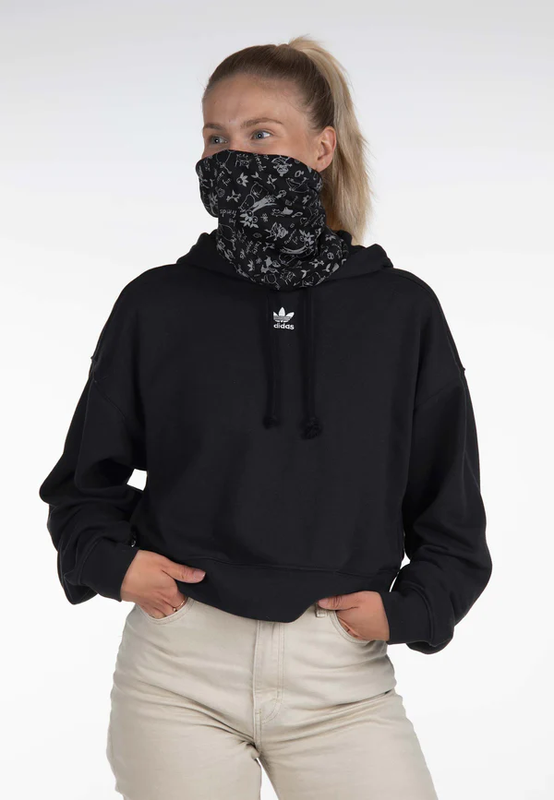 Lasessor Moomin reflective multifunctional scarf, black