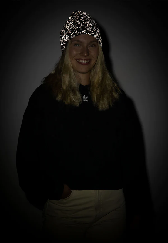 Lasessor Moomin reflective multifunctional scarf, black