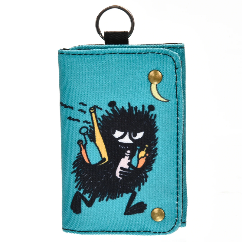 Stinky On The Run Tri-Fold Card Wallet, Petrol Green