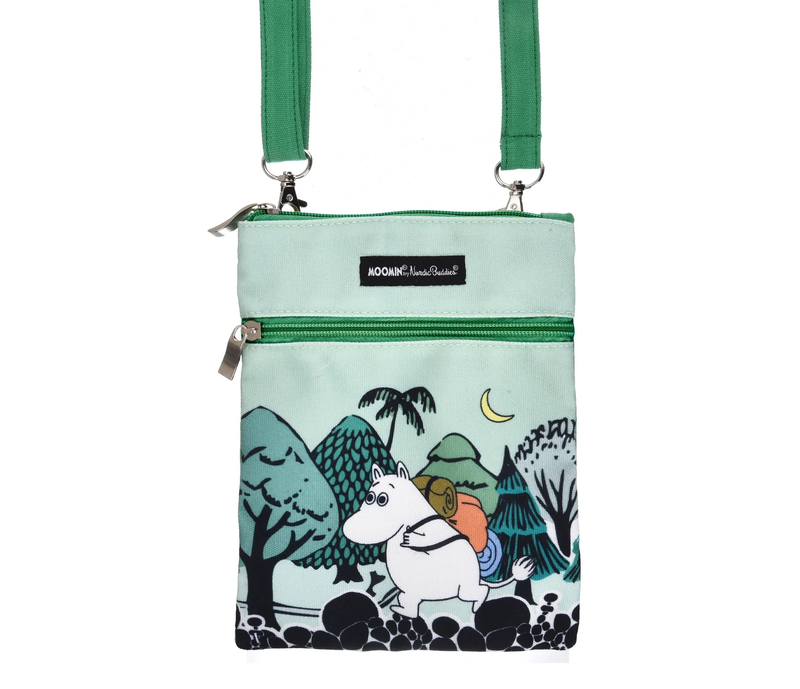 Nordicbuddies Moomintroll Adventurer's Travel Passport Wallet /pouch bag - Green