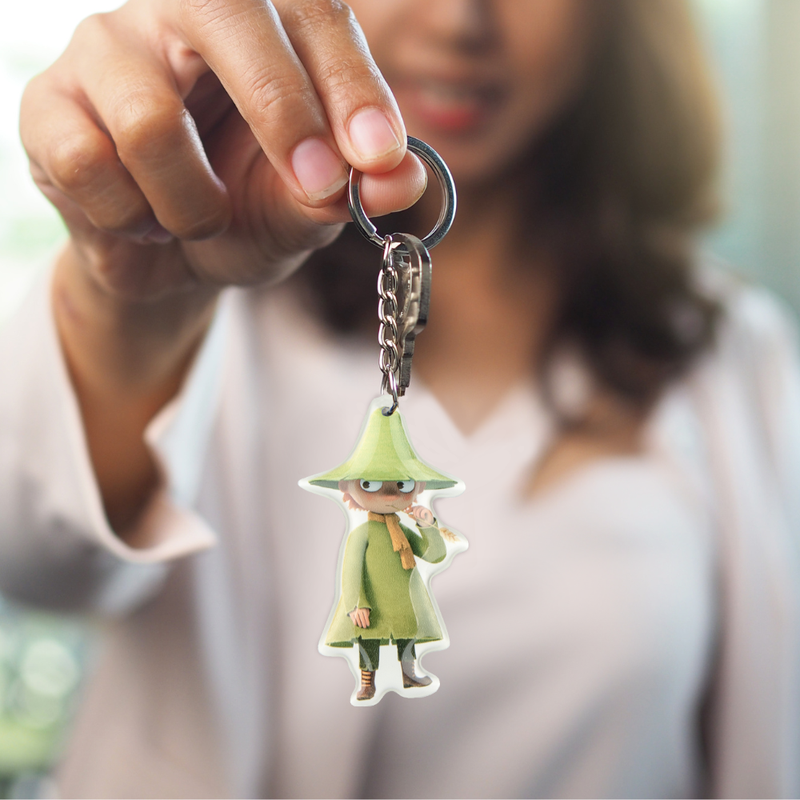 Moomin key fob Snufkin