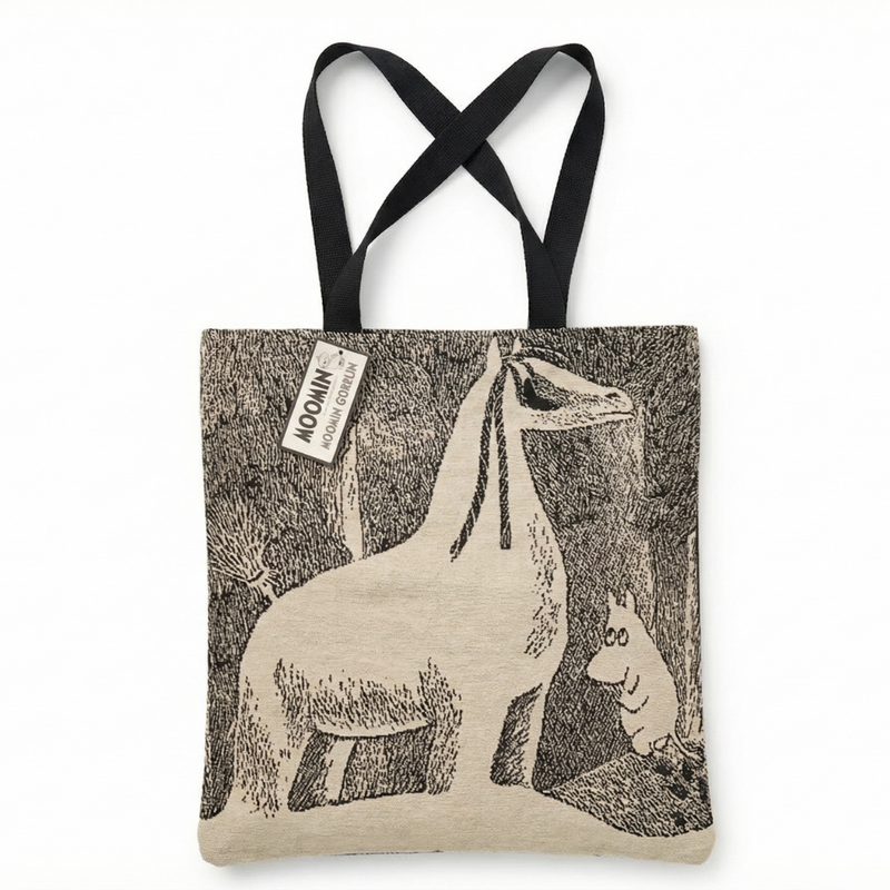 Aurora Decorari Moomin Snowhorse Gobelin Tote Bag, Large