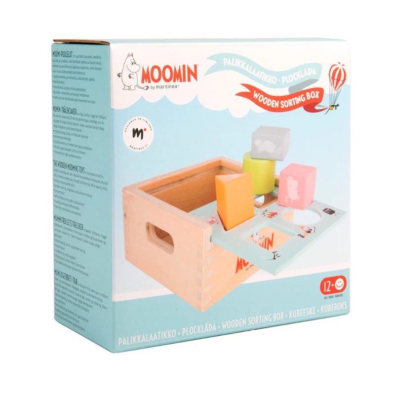 Muumi Palikkalaatikko &ndash; Muotojen ilo