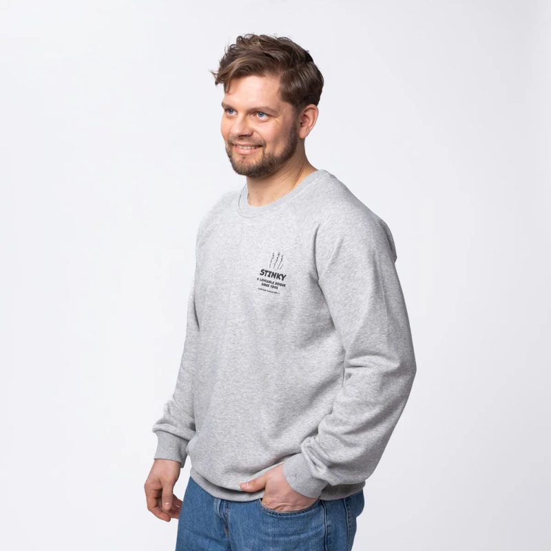 Martinex Muumi Ami-collegepaita, Haisuli meleerattu harmaa (Unisex)