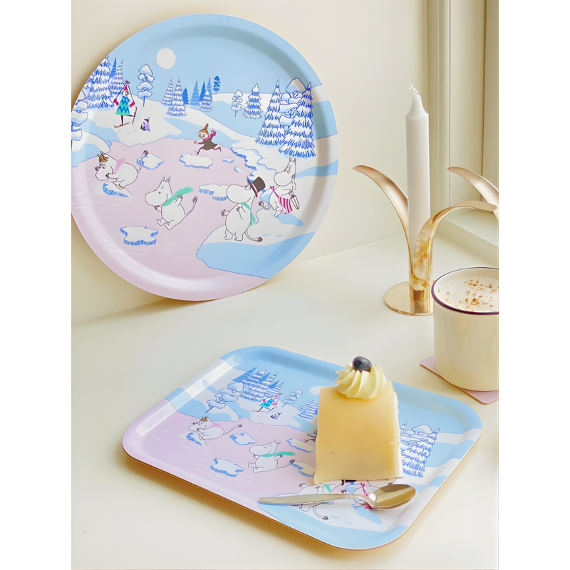 Opto Design Moomin Tray Winter Games, S