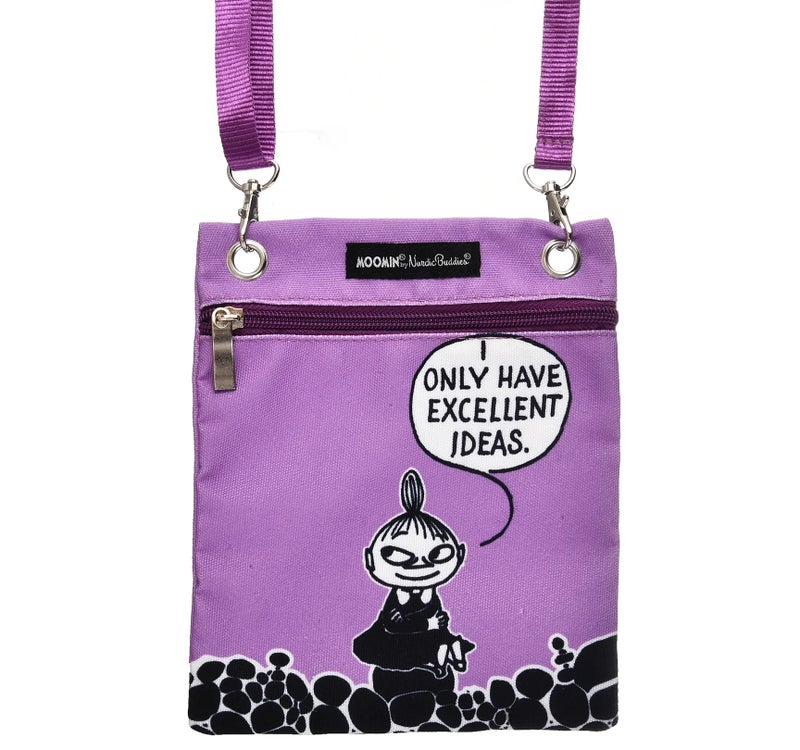 Nordicbuddies Moomin Little My Idea Passport travel bag, Purple