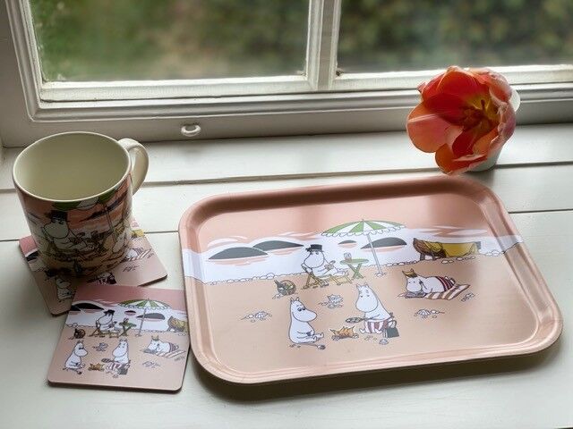Opto Design Moomin tray Summer 2022, 27 x 20cm
