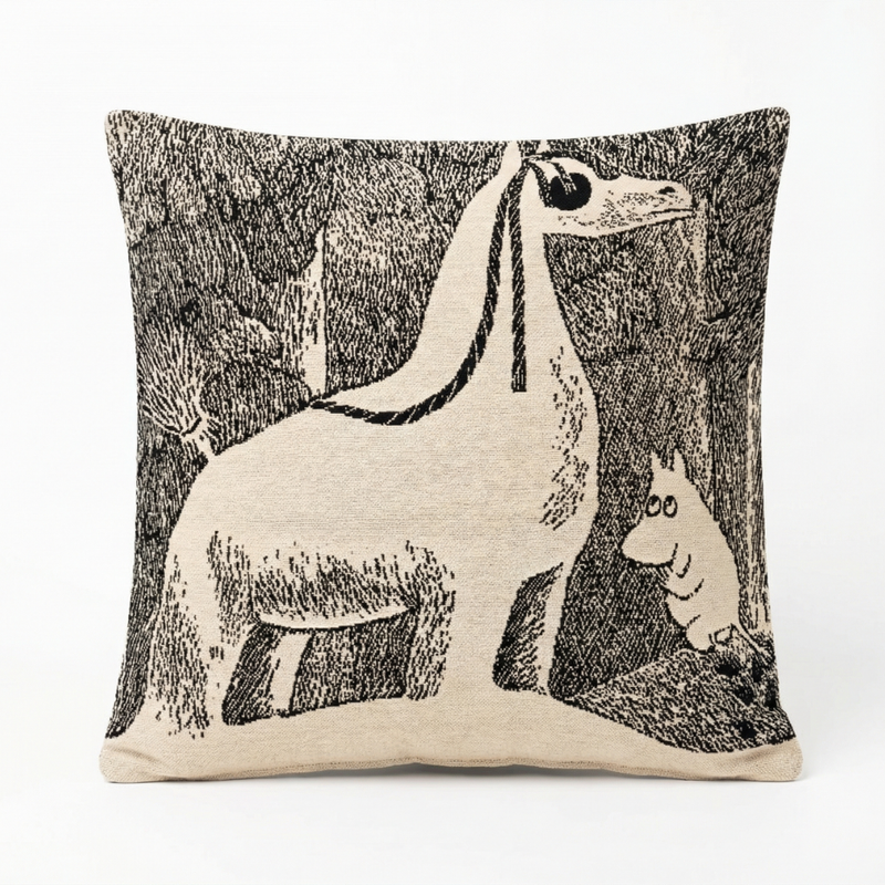 Moomintroll and the Snowhorse Gobelin Cushion Cover