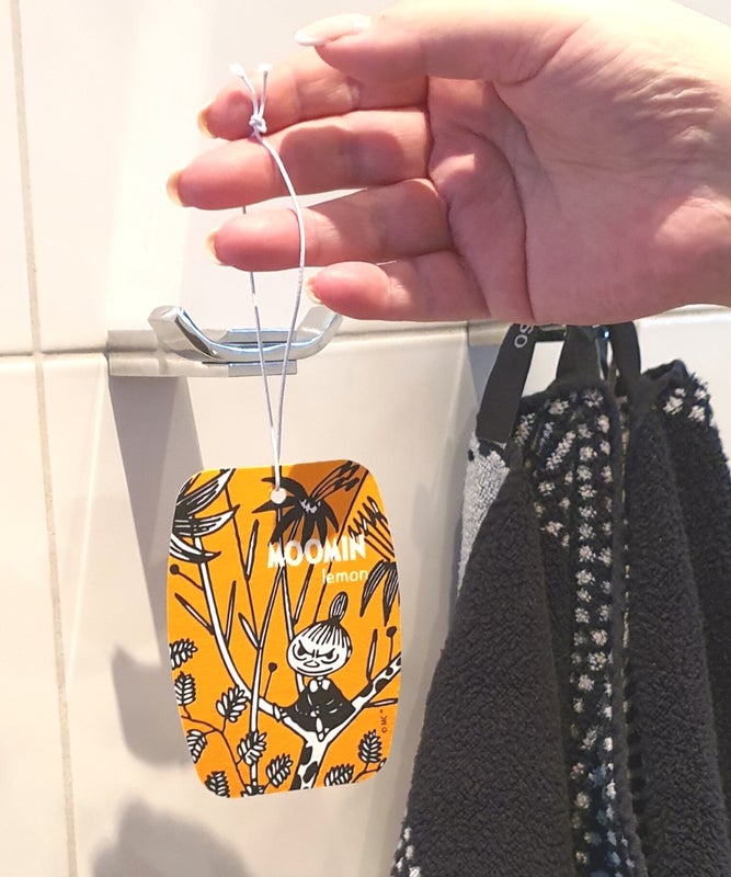 Moomin air freshener Little My, orange
