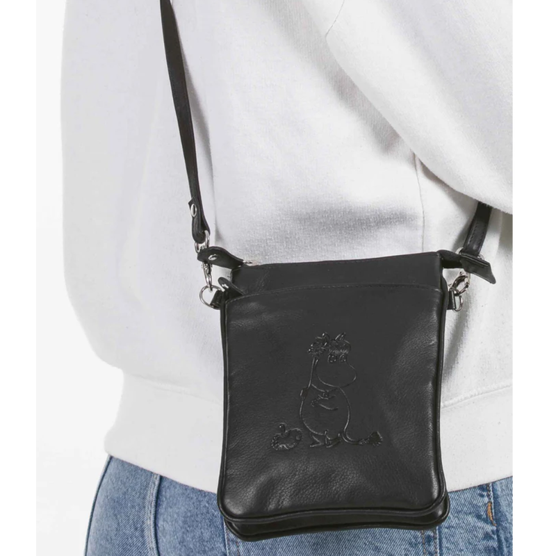 Lasessor Muumi-puhelinlompakko musta