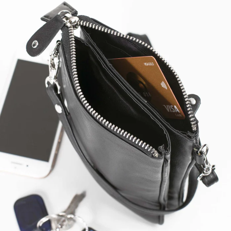 Lasessor Muumi-puhelinlompakko musta