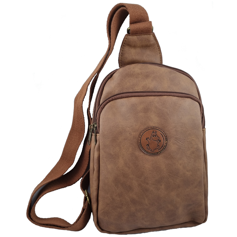 Muumipeikko olkareppu ruskea, muumipeikko